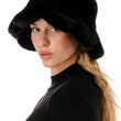 Load image into Gallery viewer, Scalloped Faux Fur Bucket Hat