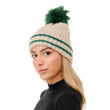 Load image into Gallery viewer, Knit Pom Varsity Beanie