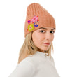 Load image into Gallery viewer, Flower Embroidered Beanie