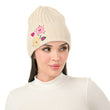 Load image into Gallery viewer, Flower Embroidered Beanie
