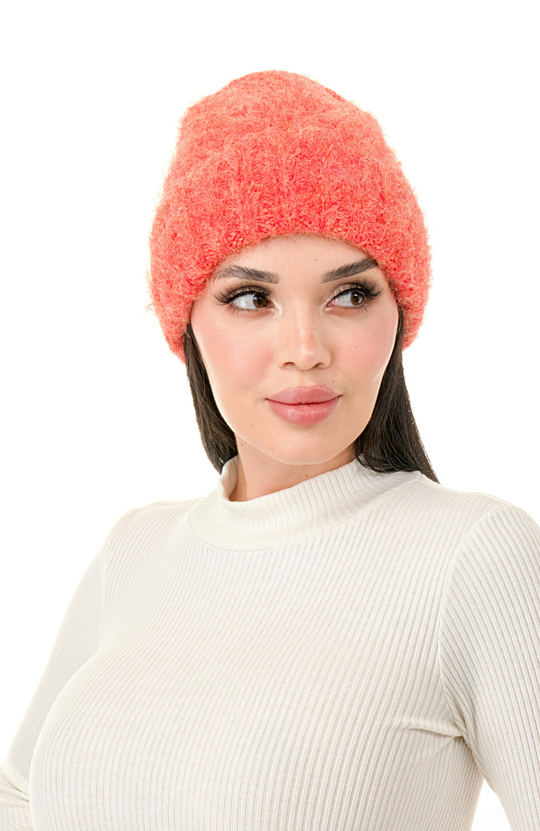 Fuzzy Hair Beanie – Marcus Adler display picture 1