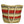 Load image into Gallery viewer, Stripe Straw Tote
