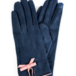 Load image into Gallery viewer, Vegan Suede Glove With Bow
