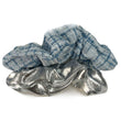 Load image into Gallery viewer, Tweed &amp; Metallic Scrunchie Set
