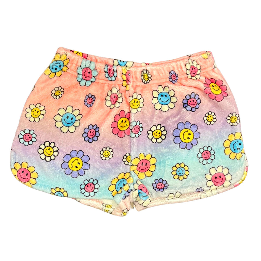 Smiley Flower Pajama Shorts