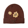 Load image into Gallery viewer, Embroidered Flower Beanie
