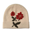 Load image into Gallery viewer, Embroidered Flower Beanie
