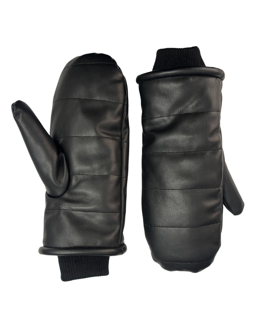 Vegan Leather Mitten