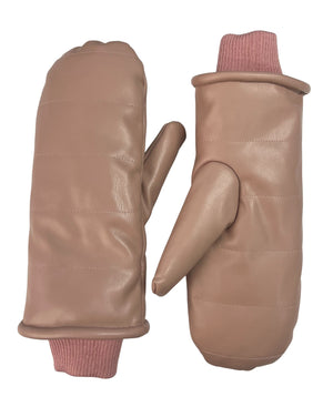 Vegan Leather Mitten
