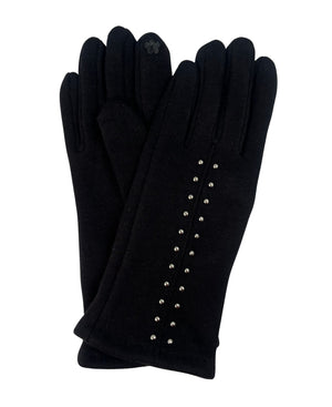 Jersey Glove with Metal Studs