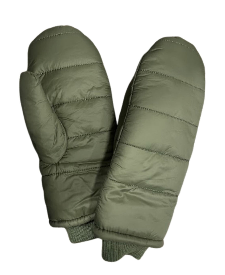 Nylon Puffer Mitten