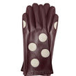 Load image into Gallery viewer, Polka Dot Vegan Leather Glove
