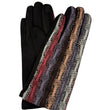 Load image into Gallery viewer, Knit Overlay Vegan Suede Glove
