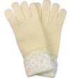 Load image into Gallery viewer, Lace Applique Knit Glove
