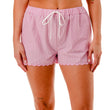 Load image into Gallery viewer, Scalloped Stripe Short Set
