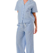Load image into Gallery viewer, Scalloped Stripe Pant Set
