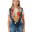 Load image into Gallery viewer, Satin Floral Scarf
