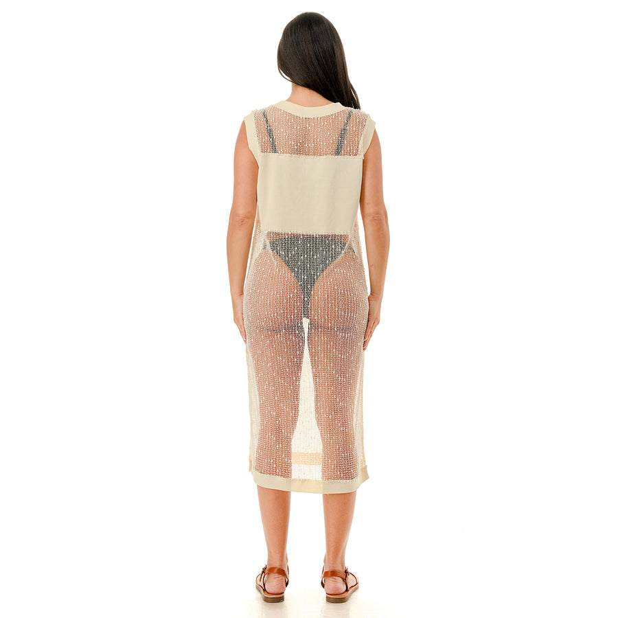 Open Weave Swim Cover Up
