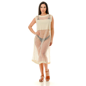Open Weave Swim Cover Up