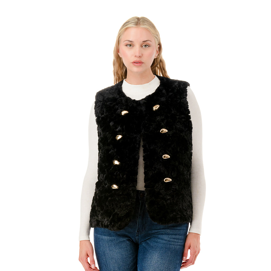 Faux Fur Vest