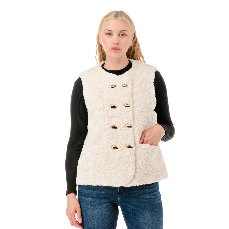 Faux Fur Vest