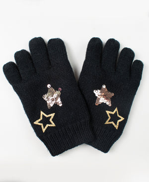 Sequin Star Glove