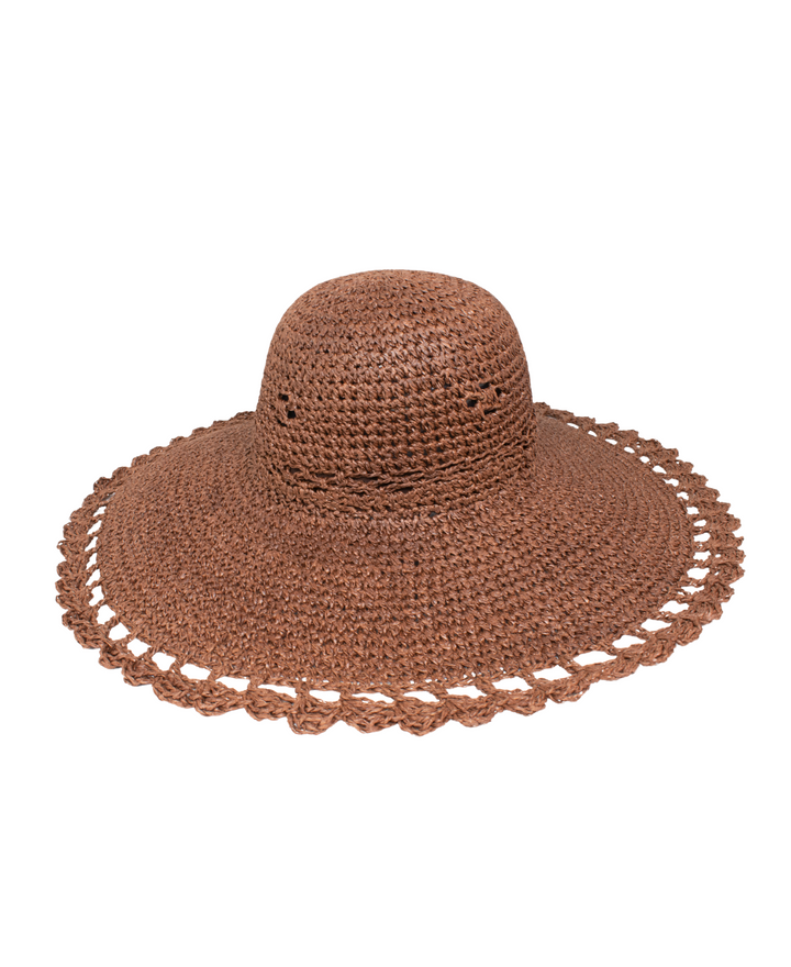 Chapeau à Larges Bords Marcus Adler 'Bon Voyage' Noir à Paillettes Or - Neuf Avec étiquettes, Taille Unique